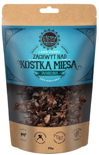 TrzyPsy Zachwyt nad Kostką Mięsa Jagnięcina 70g