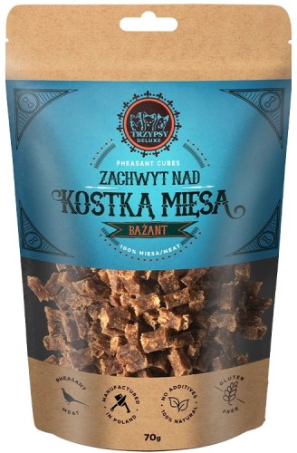 TrzyPsy Zachwyt nad Kostką Mięsa Bażant 70g