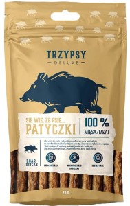 TrzyPsy Patyczki Dzik 70g