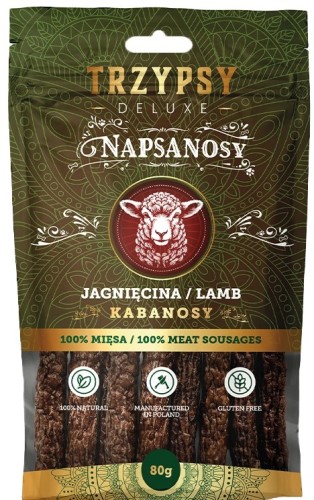 TrzyPsy Napsanosy Jagnięcina 80g