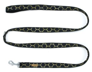 KENDOG Czarne Plastry Miodu Smycz 300cm 3cm