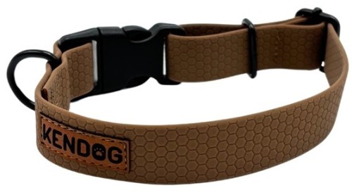 KENDOG PVC Brąz Obroża S 2,5cm 30-50cm