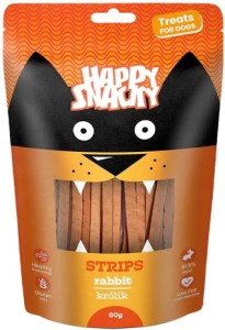 Happy Snacky Paski Królik 80g