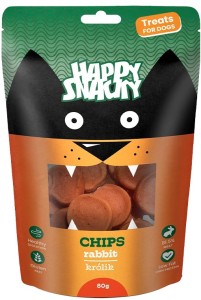Happy Snacky Talarki Królik 80g