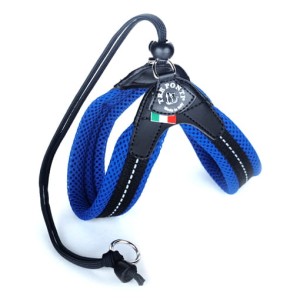 TRE PONTI Szelki regulowane na plecach Mesh 1 granatowe