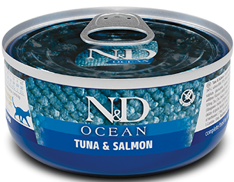 armina Mokra Cat N&D Ocean Tuna Salmon Adult 70g