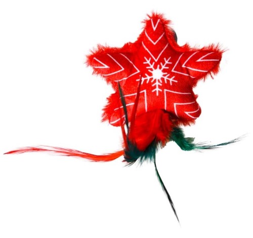 BUBA Zabawka Święta Kot Gwiazdka z Piórami