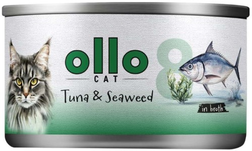 Ollo Cat 8 Tuna Seaweed 70g