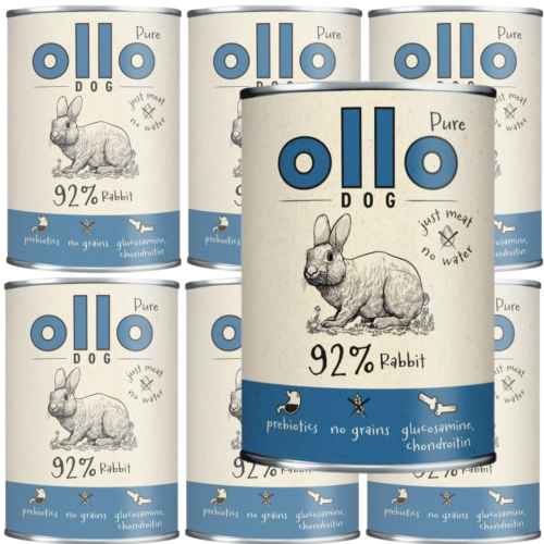 Ollo Pure Królik 6x400g