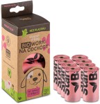 STARCHBAG Woreczki BIO 8x15szt różowy