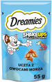 DREAMIES ShakeUps Krewetki Łosoś Tuńczyk 55g