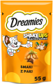 DREAMIES ShakeUps Multivitamins Kaczka Kocimiętka Kurczak 55g