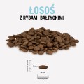Paka Zwierzaka Sucha Łosoś Ryby Bałtyckie M 1,5kg