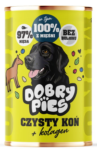 Dobry Pies Mono Koń Kolagen 400g
