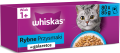 WHISKAS Saszetki Rybne Przysmaki galaretka 80x85g