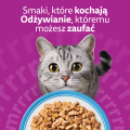 WHISKAS Saszetki Rybne Przysmaki galaretka 80x85g
