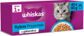 Whiskas Saszetka Galaretka Smaki Rybne 40x85g