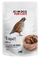 JohnDog ForCat Lape Pouch Adult Mix Smaków 10x100g