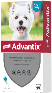 Advantix Spot-On Pies 4 - 10kg