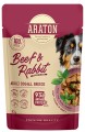 Araton Adult Beef Rabbit 85g