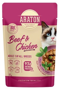 Araton Cat Adult Beef Chicken 85g