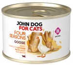 JohnDog Four Seasons Cat Autumn Adult Gęś 185g