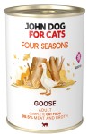 JohnDog Four Seasons Cat Autumn Adult Gęś 400g