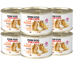 JohnDog Four Seasons Cat Autumn Adult Gęś 6x185g