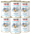 JohnDog Four Seasons Cat Winter Adult Bażant 6x400g