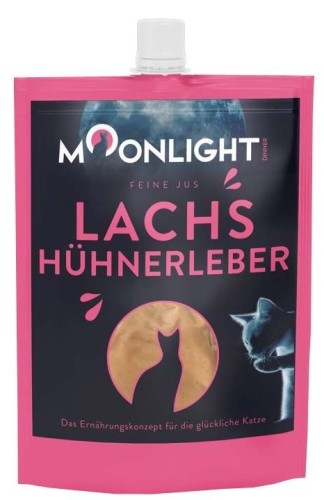 Moonlight Dinner Sos Łosoś Wątróbka z Kurczaka 60g
