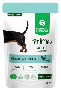Natures Protection Prime Adult Chicken White Fish 85g