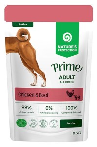Natures Protection Prime Adult Chicken Beef 85g