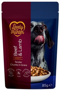 Lovely Hunter Adult Beef Lamb 85g