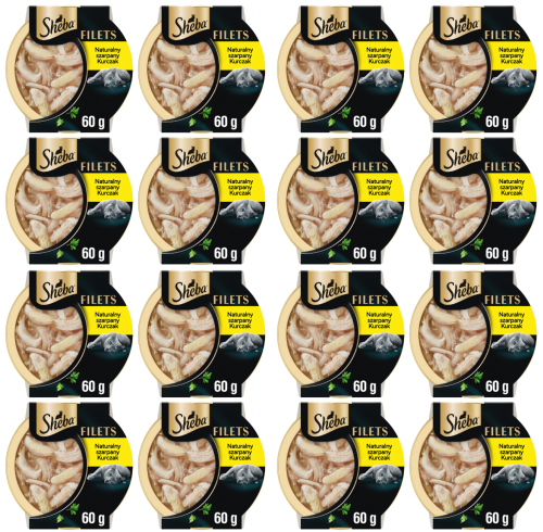 Sheba Filets Sos Kurczak 16x60g