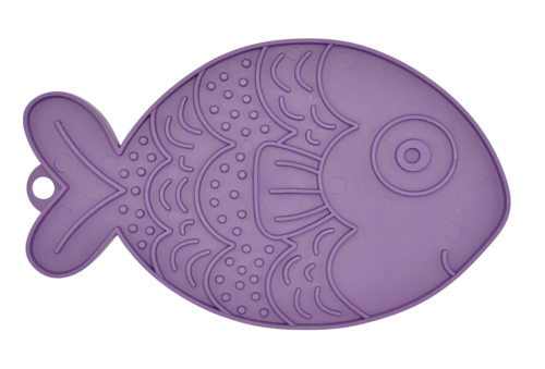 FIBOO Fishka Mata do Lizania 19x13cm Fioletowa