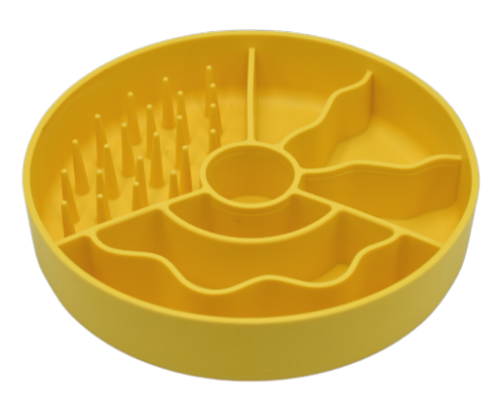 FIBOO Slow Fiboowl Mini 15cm Żółty