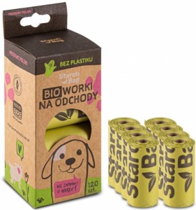 STARCHBAG Woreczki BIO 8x15szt zielony