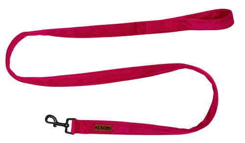 KENDOG Velvet Fuksja Smycz 140cm 1,5cm