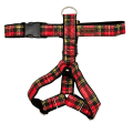 KENDOG Szkocka Krata Szelki Guard L 3cm 60-90cm