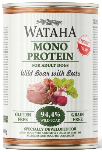 Wataha Mono Dzik Buraki 400g