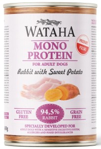 Wataha Mono Królik Batat 400g