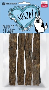 Paka Zwierzaka Suszki Paluchy z Flądry 4szt 60g