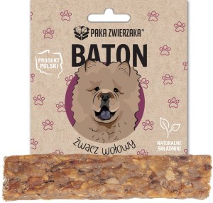 Paka Zwierzaka Kość Baton Żwacz Wołowy M