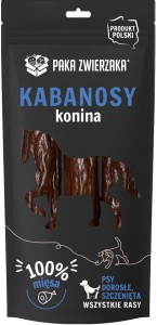 Paka Zwierzaka Kabanosy Konina 3szt
