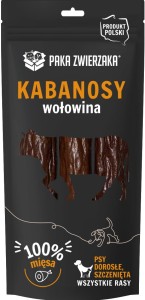 Paka Zwierzaka Kabanosy Wołowina 3szt