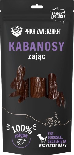 Paka Zwierzaka Kabanosy Zając 3szt