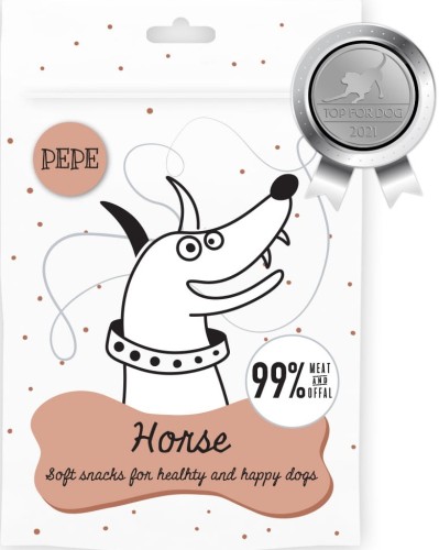 Paka Zwierzaka Pepe Mini Chunkies Horse 70g