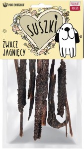 Paka Zwierzaka Suszki Żwacz Jagnięcy 100g