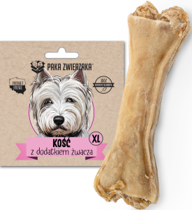 Paka Zwierzaka Kość z Dodatkiem Żwacza XL