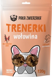 Paka Zwierzaka Trenerki Wołowina 120g
